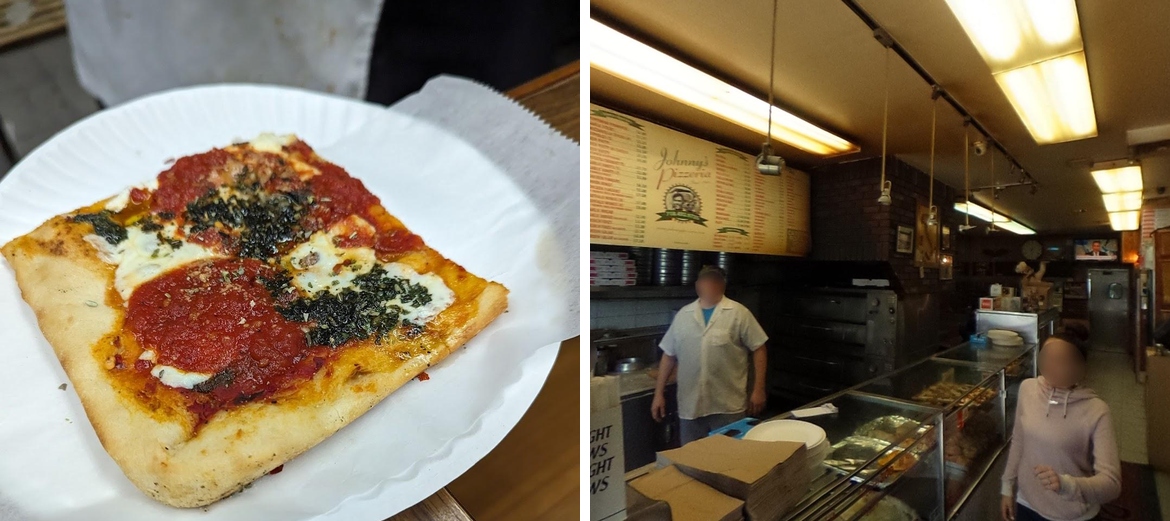Johnny's Pizzeria Menu