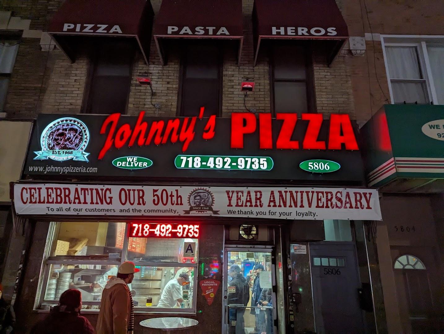 Johnny's Pizzeria Menu image 1